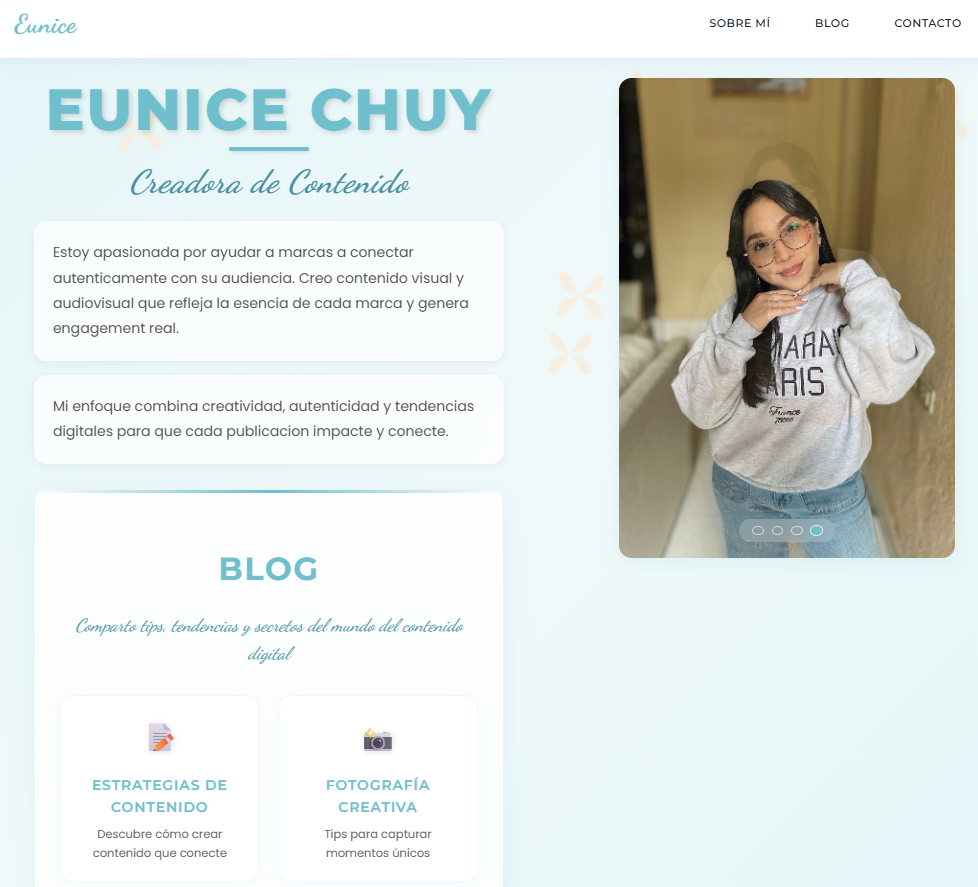 Sitio de Eunice Chuy
